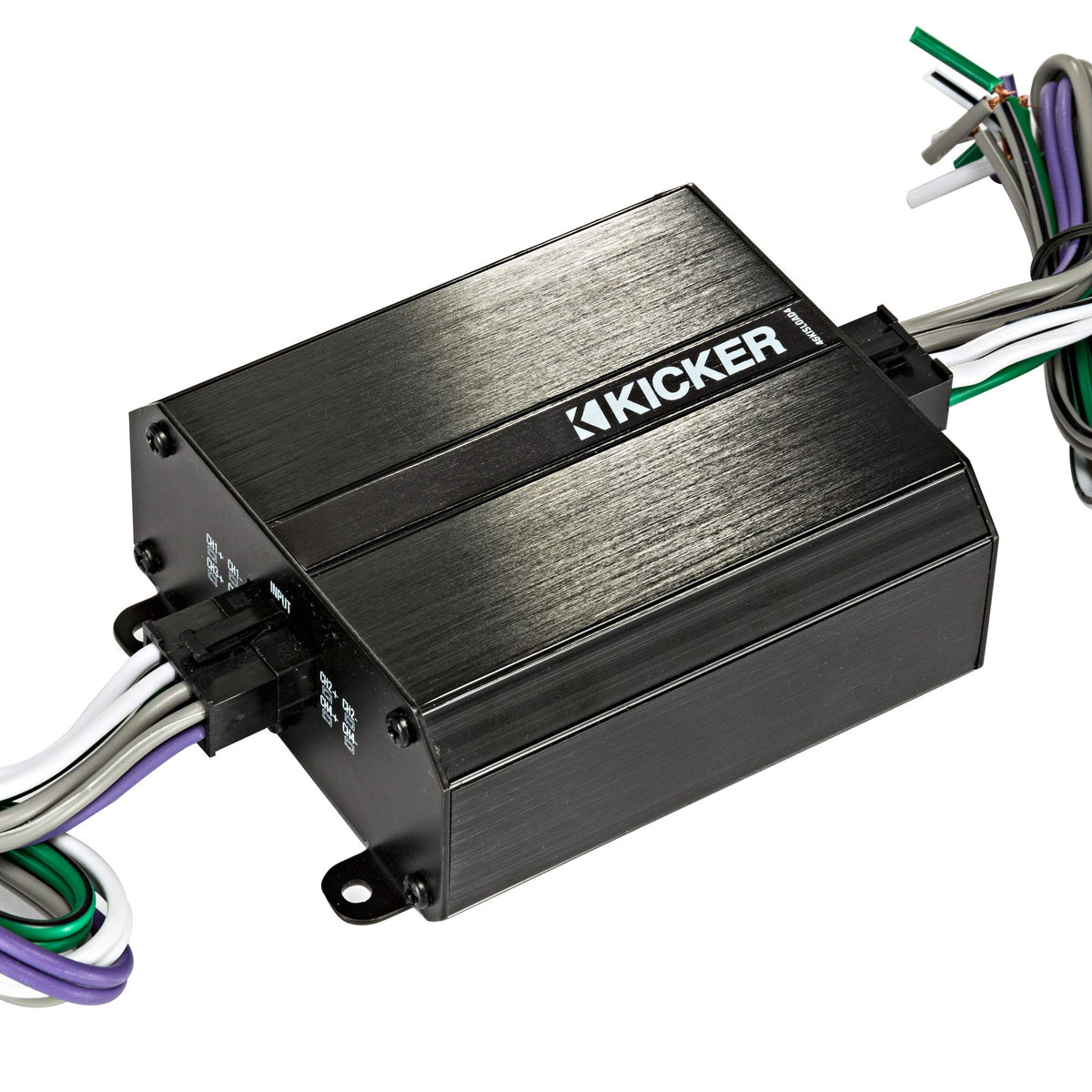KICKER 46KISLOAD4 compact design saves space in dash installs.