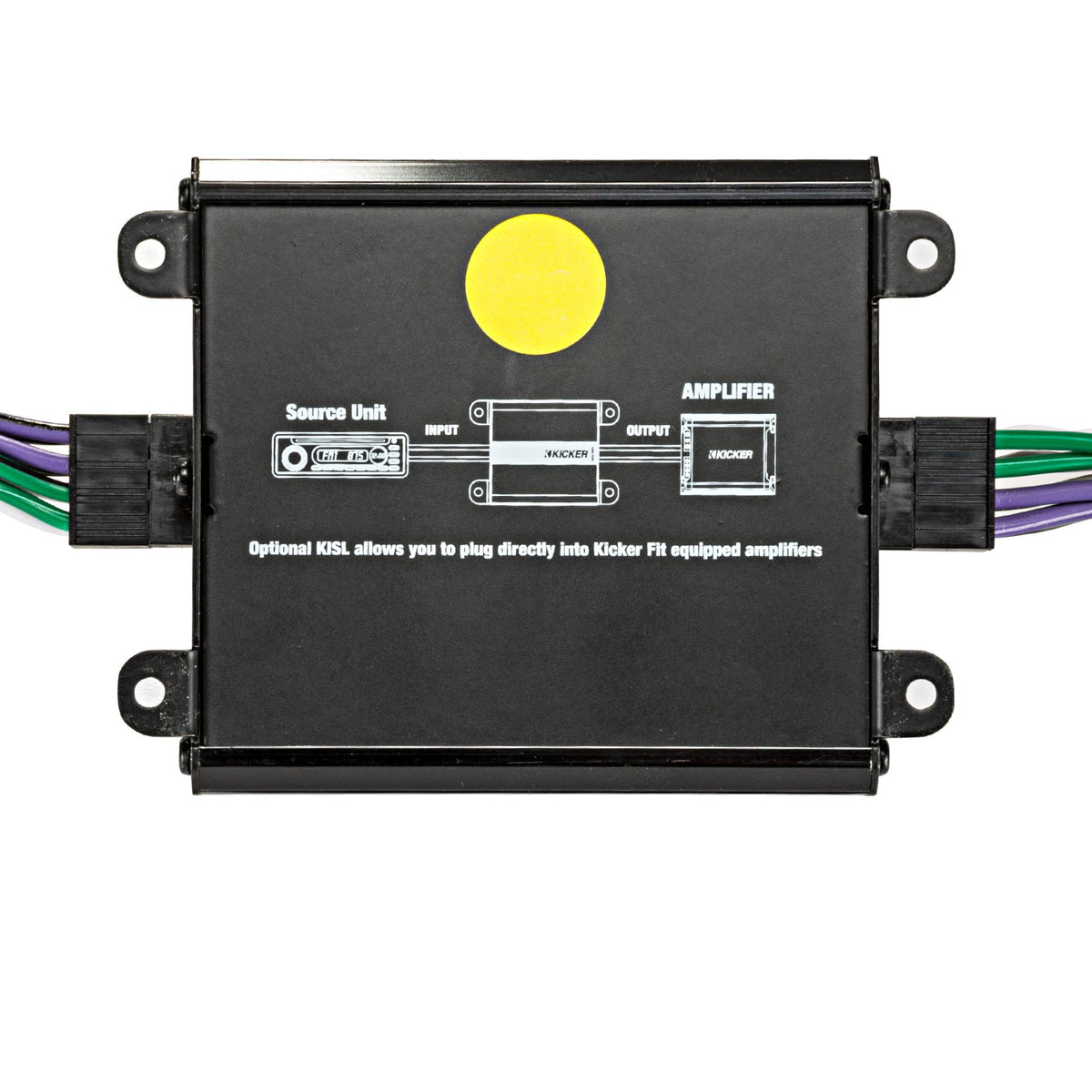 KICKER 46KISLOAD4 preserves factory radio functions during upgrades.