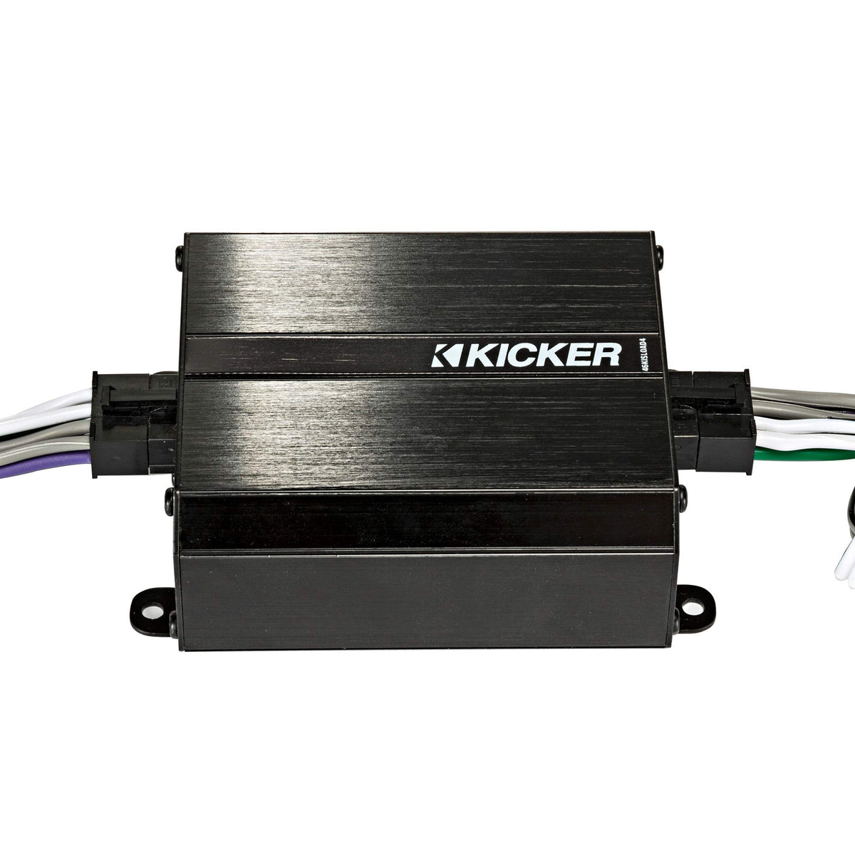KICKER 46KISLOAD4 four-channel output supports multi-speaker setups.