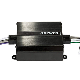 KICKER 46KISLOAD4 four-channel output supports multi-speaker setups.