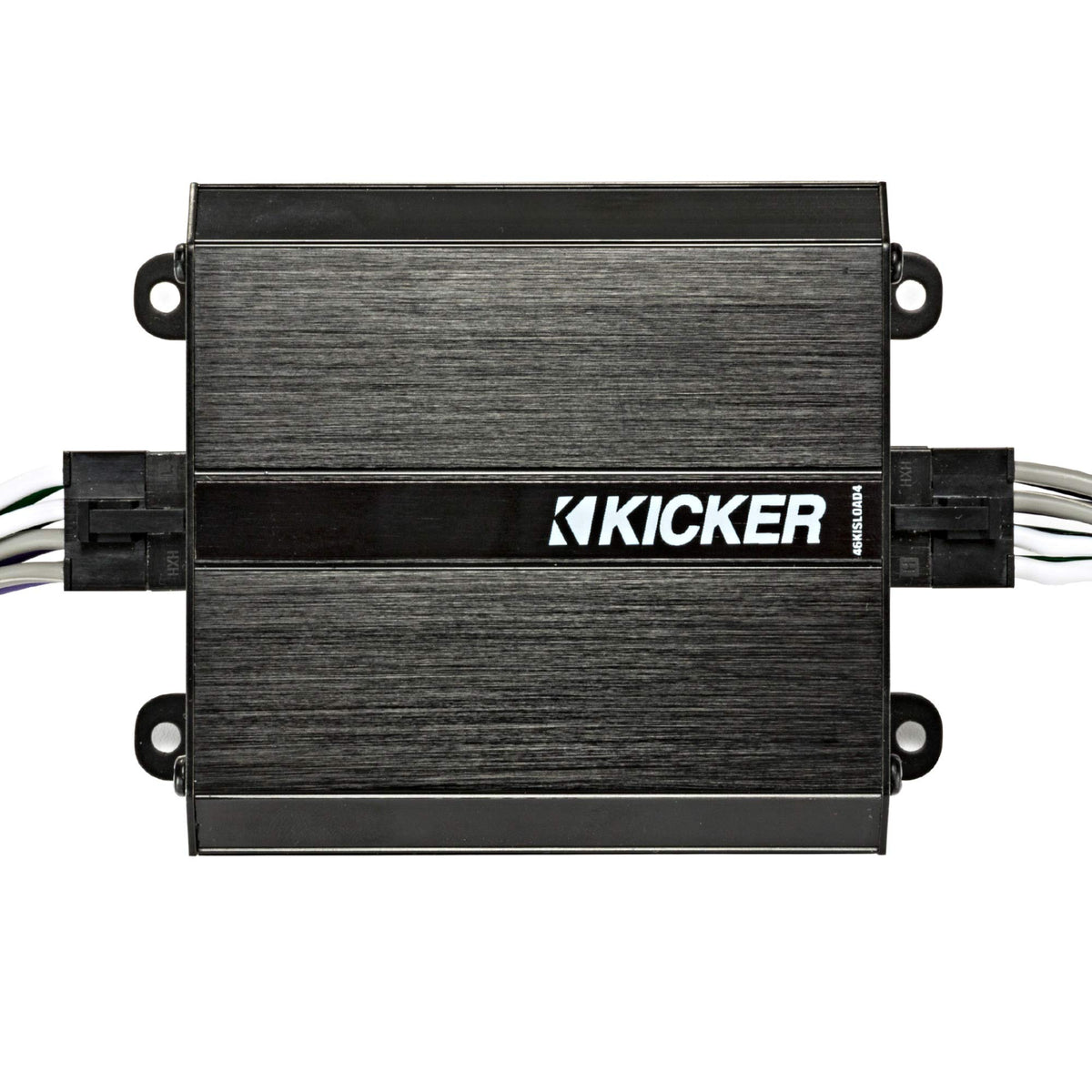 KICKER 46KISLOAD4 system diagram for in-vehicle integration and reliable playback.