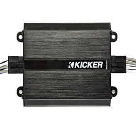 KICKER 46KISLOAD4 system diagram for in-vehicle integration and reliable playback.