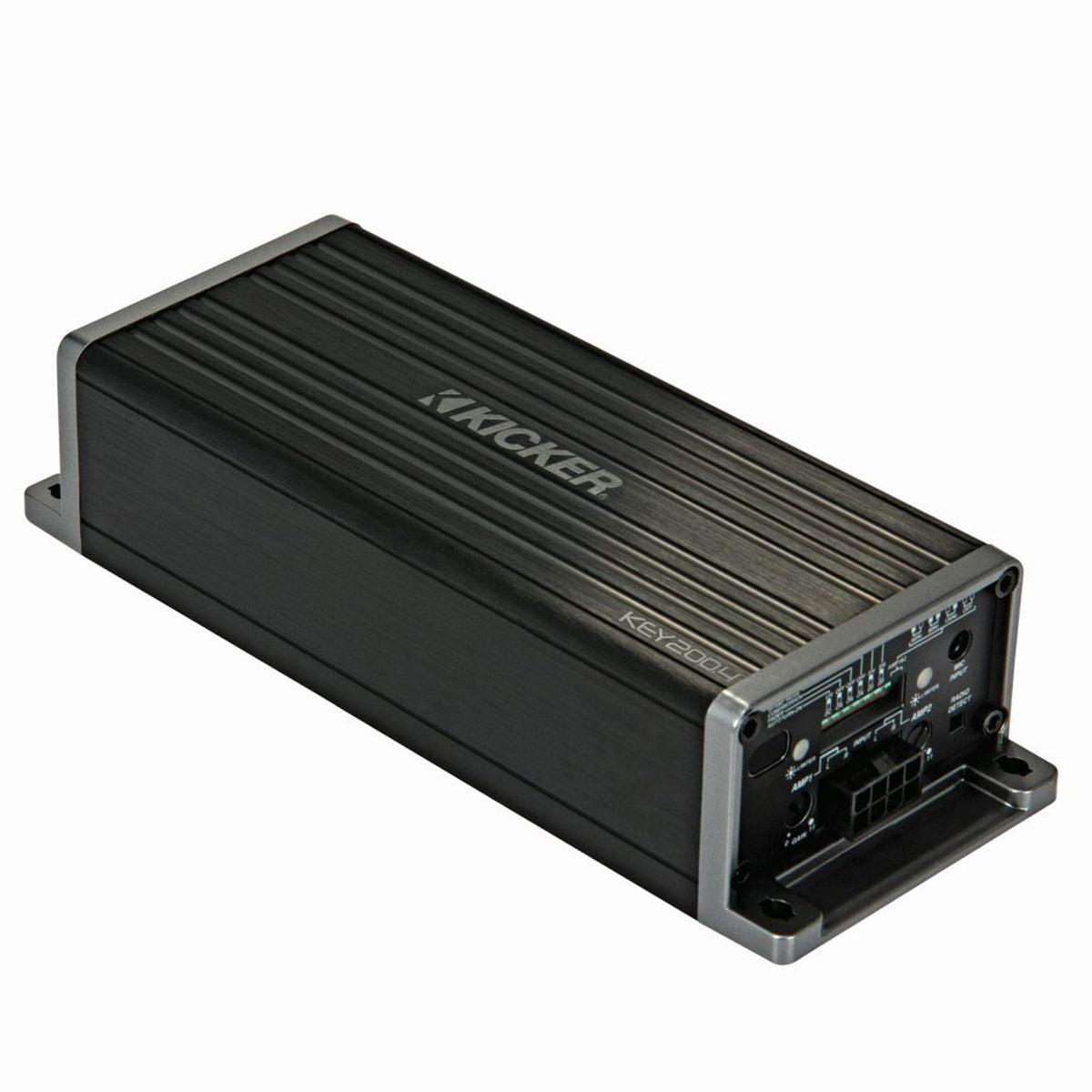 KICKER 47KEY2004 control panel enables quick tonal adjustments for balanced listening