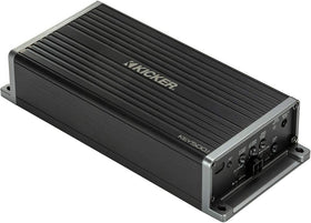 KICKER 47KEY5001 back ports shown for easy wiring and reliable signal flow.
