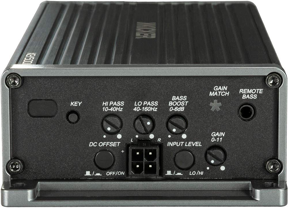 KICKER 47KEY5001 soundstage demo highlights expansive imaging.