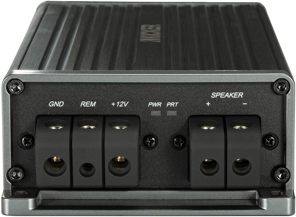 KICKER 47KEY5001 start/stop indicator for convenient power control.