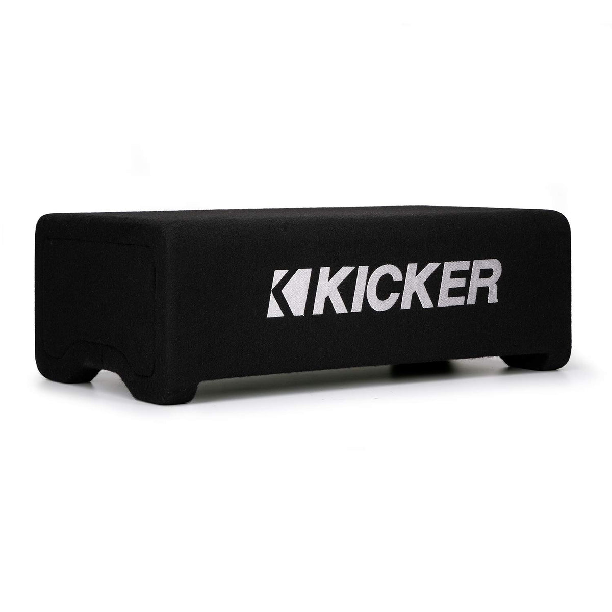 KICKER 48CDF104 Comp 10-inch subwoofer with stiff injection-molded cone for crisp bass.