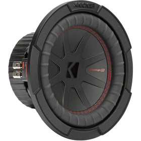 KICKER 48CWR82 magnet focus demonstrates strong, precise bass performance.