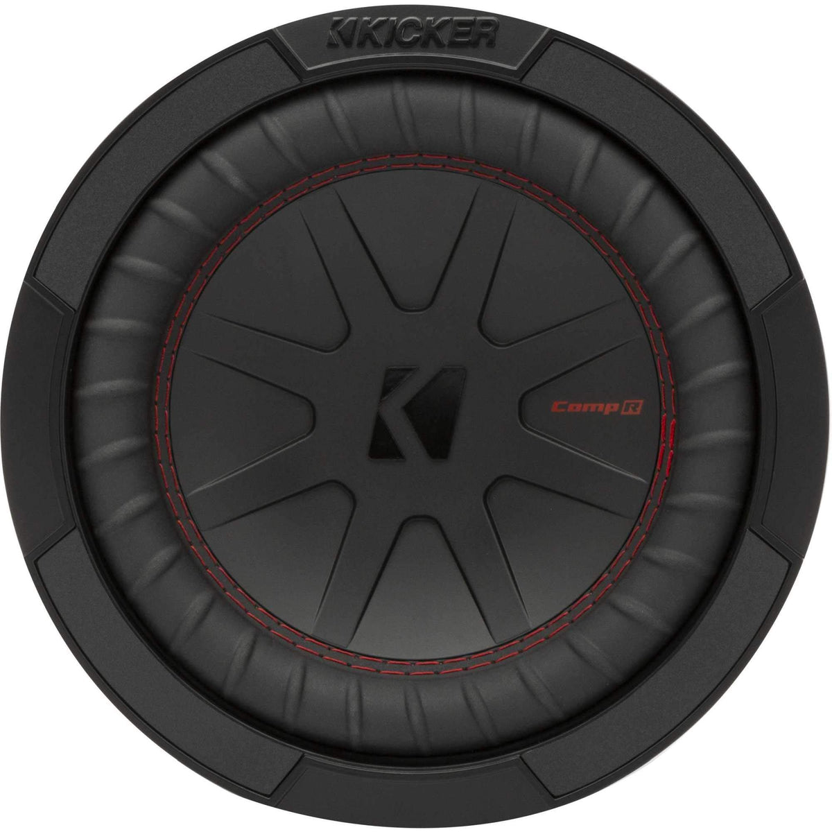KICKER 48CWR82 polypropylene cone with Santoprene surround for solid response.