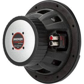 KICKER 48CWR82 Santoprene surround enables large excursion and clean bass.