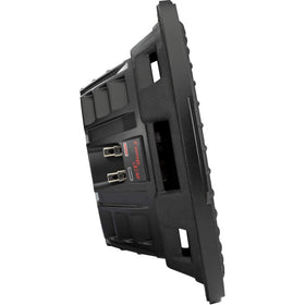 KICKER 48CWRT122 in-vehicle install scene for seamless integration.