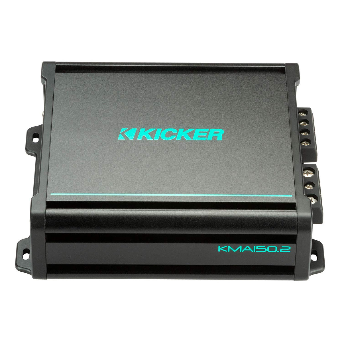 KICKER 48KMA1502 side view highlights slim installation footprint