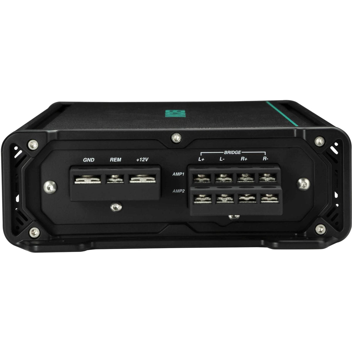 Built-in variable crossovers tune speaker performance for clear highs and tight bass.