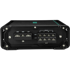 Built-in variable crossovers tune speaker performance for clear highs and tight bass.