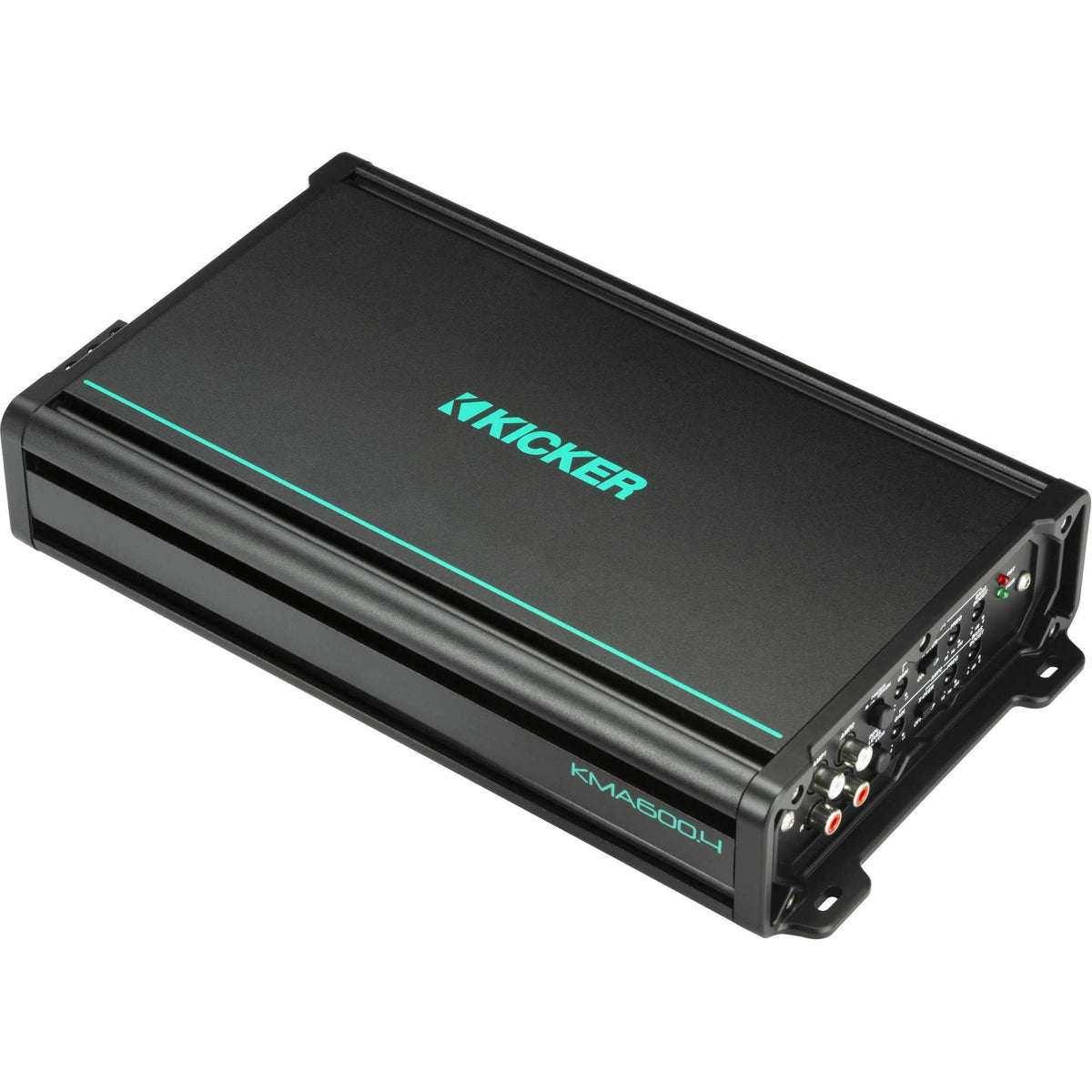 KICKER 48KMA6004 built-in crossovers enable precise speaker tuning.