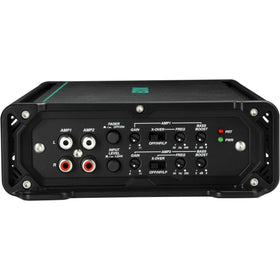 KICKER 48KMA6004 compact design fits tight dashboards for upgraded audio.