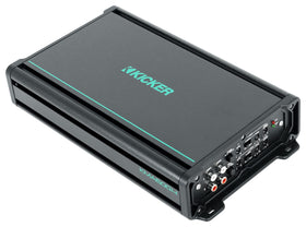 KICKER 48KMA6004 front panel with tuning controls and power indicators