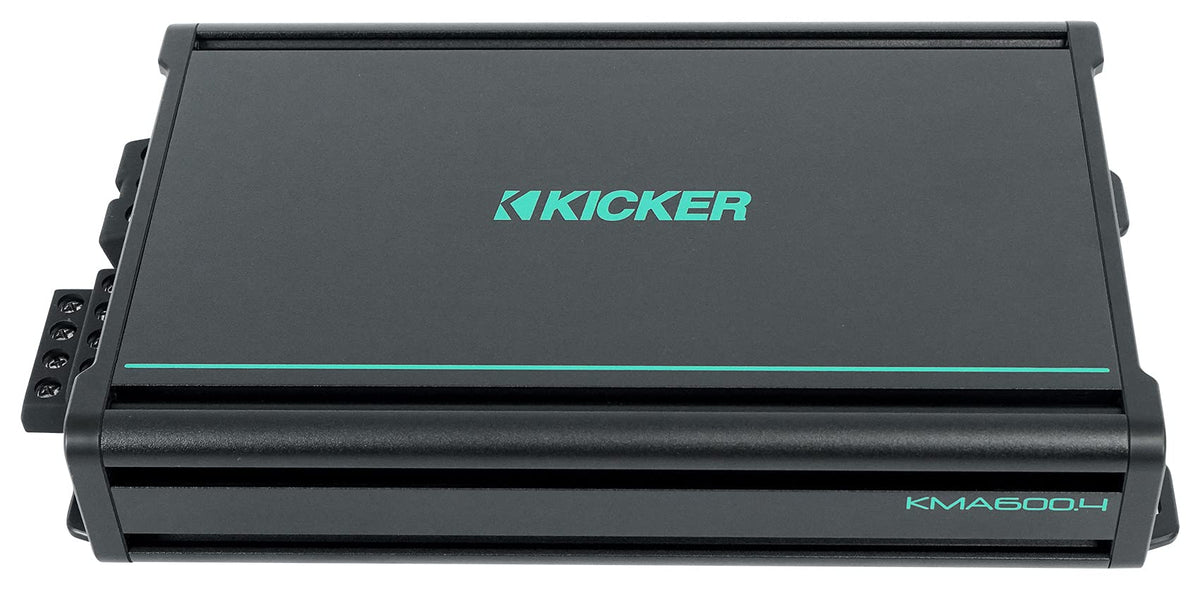KICKER 48KMA6004 marine wiring and power connections