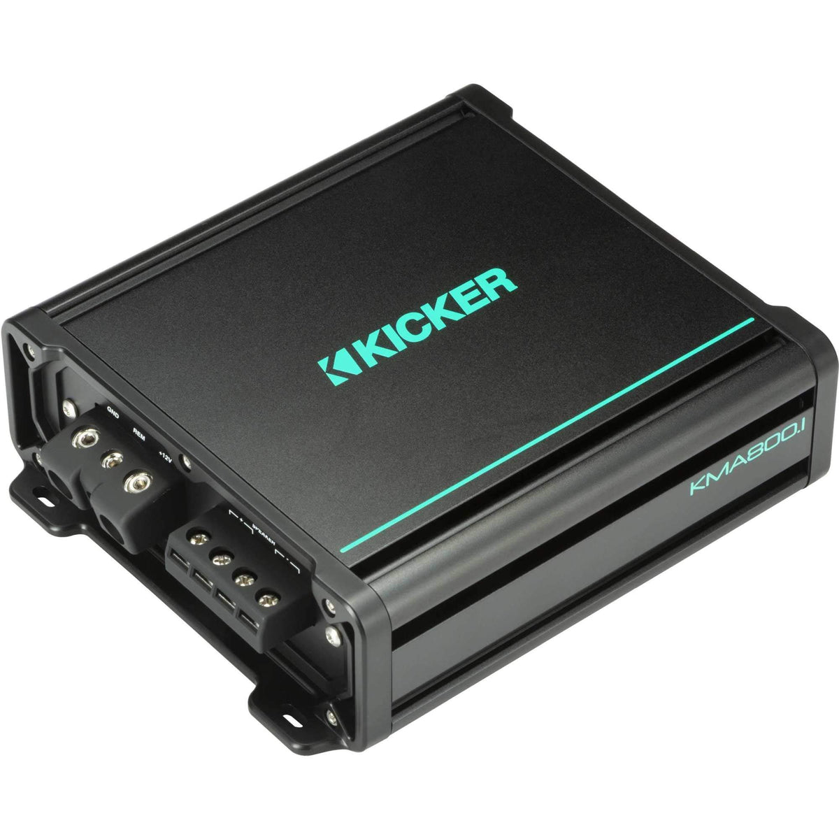 KICKER 48KMA8001 stainless-steel hardware ensures rust-free performance over time.