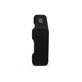 KICKER 48TRTP122 thin down-firing design blends under seats or cargo areas for flexible installation.