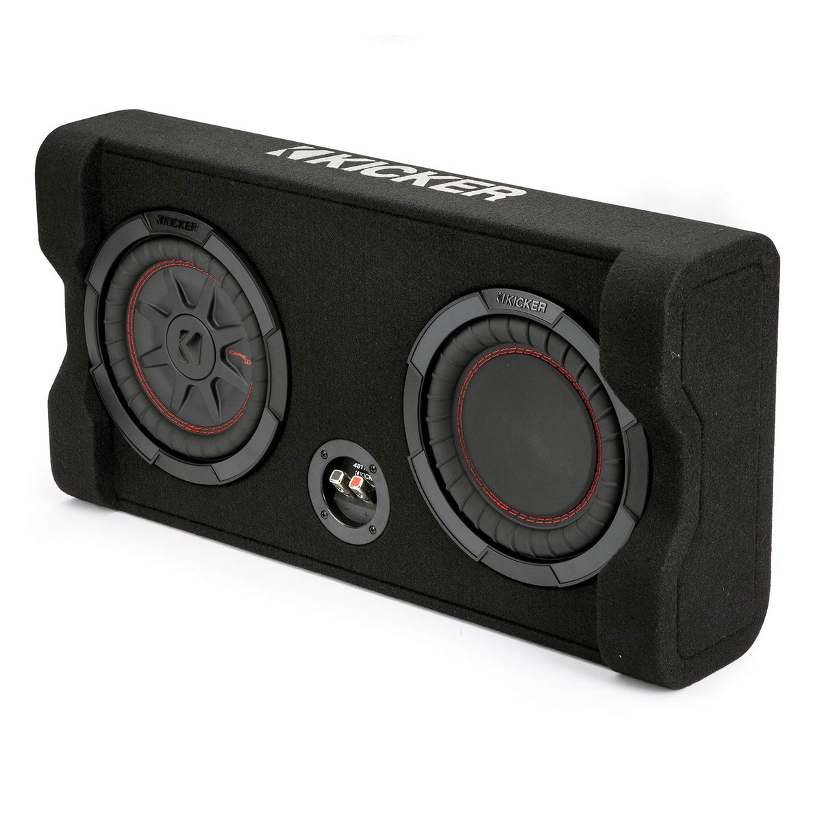 KICKER 48TRTP82 forced-air cooling keeps components cooler under load.