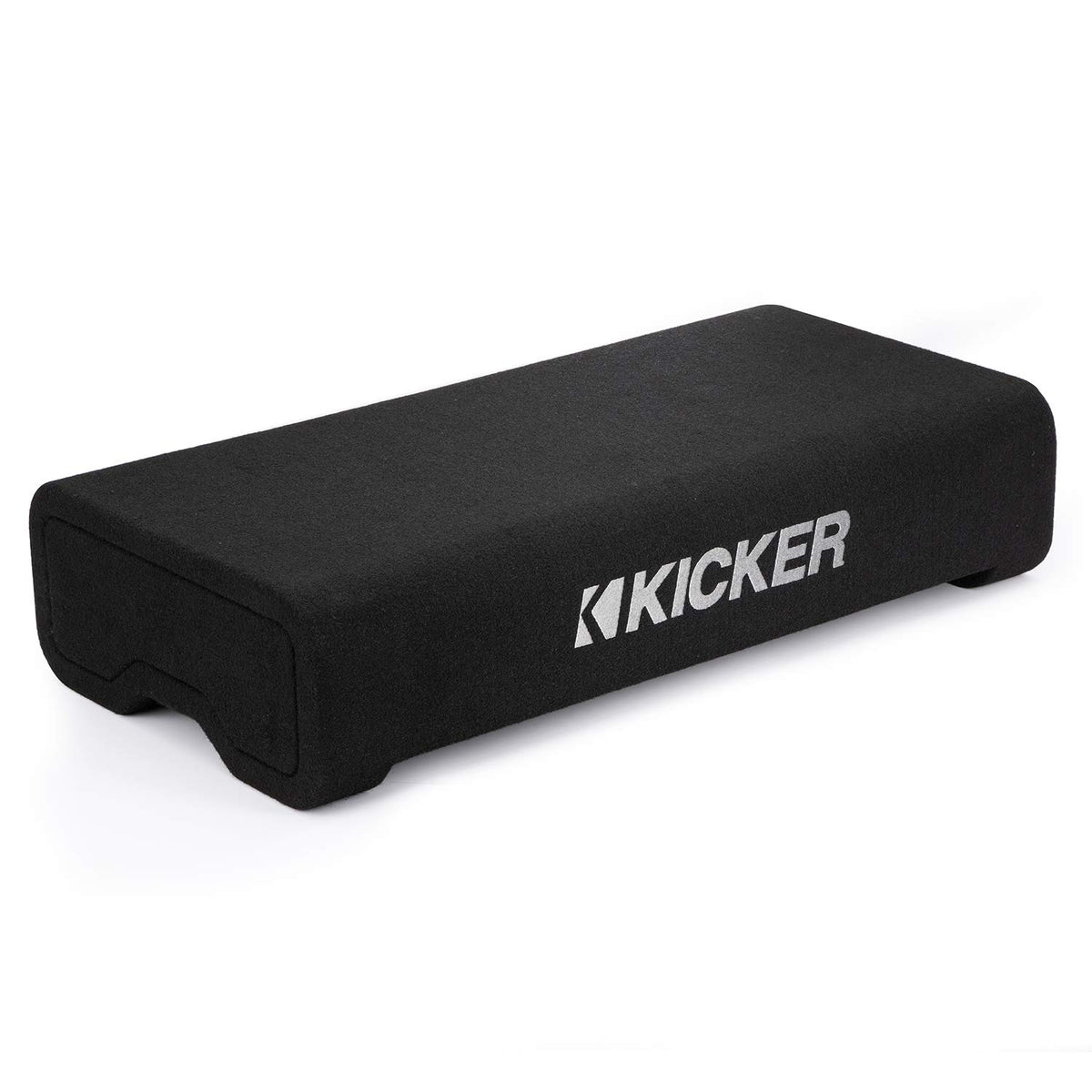 KICKER 48TRTP82 internally braced enclosure protects internals.