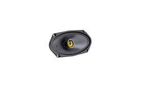 KICKER zero-protrusion tweeter detail demonstrating shallow fit benefit