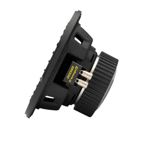 KICKER 50CWCD84 CompC 8 forced air cooling vent aids heat management.
