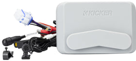 KICKER 51KMC4 dash-ready unit designed for easy installation in compatible openings.