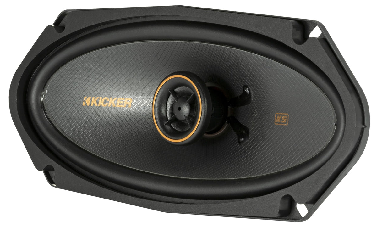 KICKER KS-Series 4x10 crossovers image highlighting redesigned circuitry