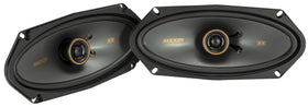 KICKER KS-Series 4x10 front view showing compact, vehicle-ready fit
