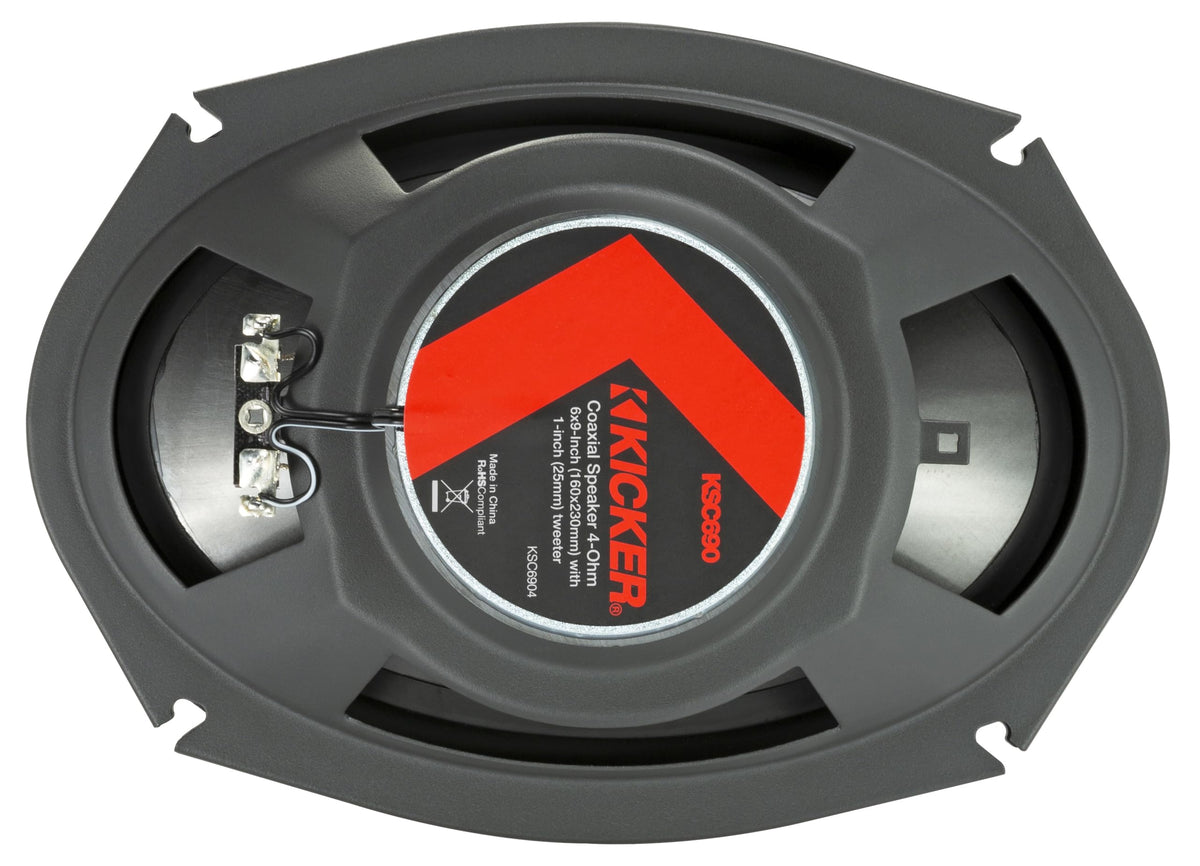 KICKER KS-Series 51KSC6904 crossovers illustrate optimized signal routing for balanced sound