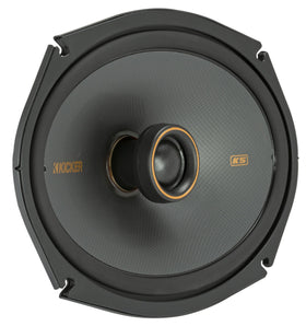 KICKER KS-Series 51KSC6904 rail mount design enables versatile car mounting