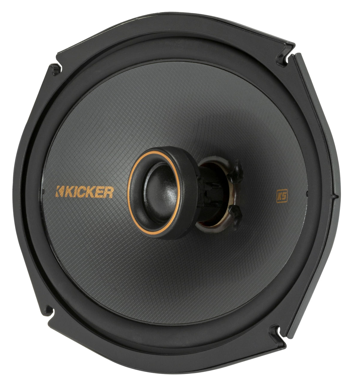 KICKER KS-Series 51KSC6904 tweeters deliver crisp highs with minimal protrusion