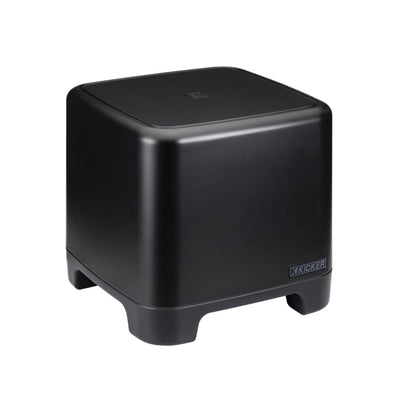 KICKER 51OAW10B outdoor-subwoofer driver for deep bass outdoors.