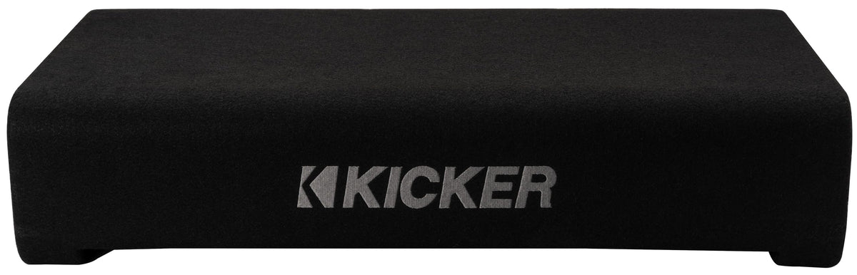 KICKER 51PTRTP12 down-firing design protects the woofer while delivering deep bass.