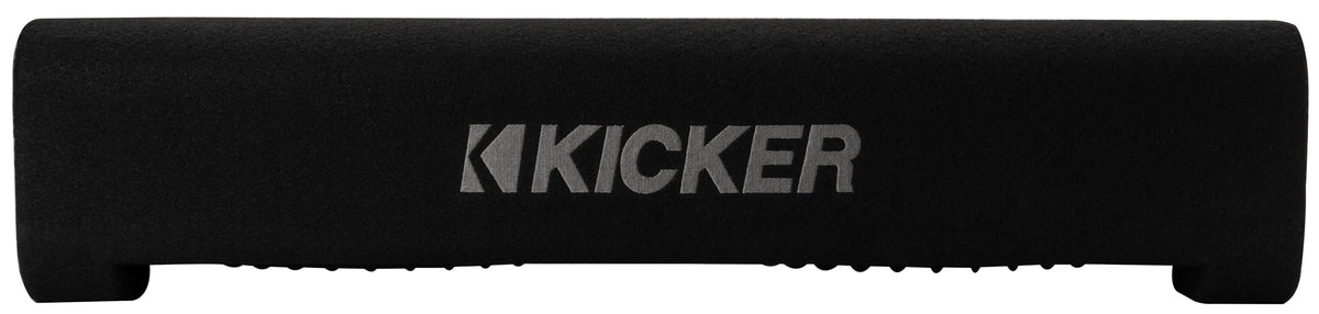 KICKER 51PTRTP12 installed in a truck demonstrates easy factory-system integration.