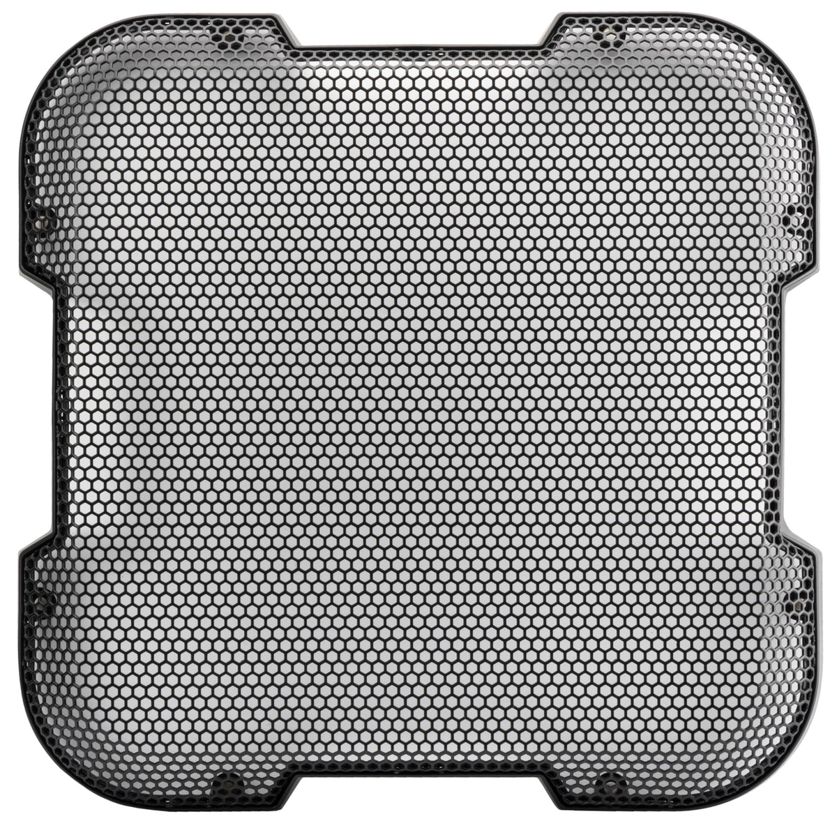 KICKER 52GL712 front grille showing square mesh and clean styling for protection