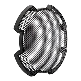 KICKER close-up of steel mesh detail highlighting durability and clear sound path