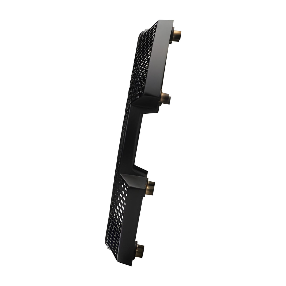 KICKER grille installed in car showing protection and refined audio-system appearance