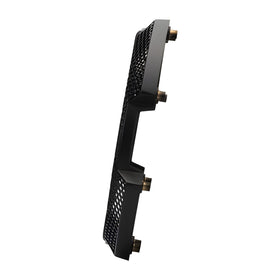 KICKER grille installed in car showing protection and refined audio-system appearance