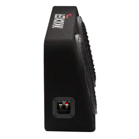KICKER CompRT 2-ohm impedance enables flexible amplifier compatibility and robust output