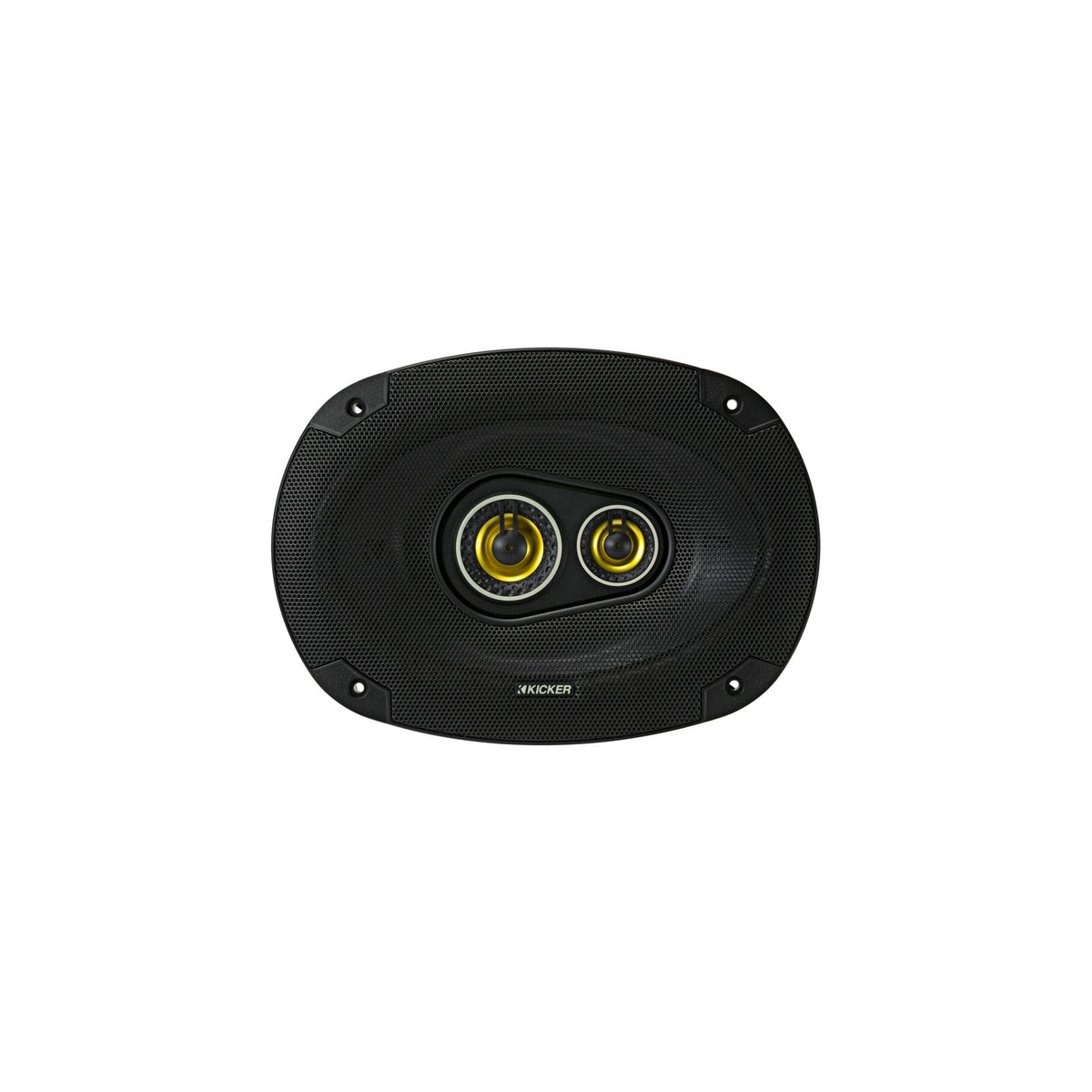 KICKER CS Series slim mounting depth fits many vehicles