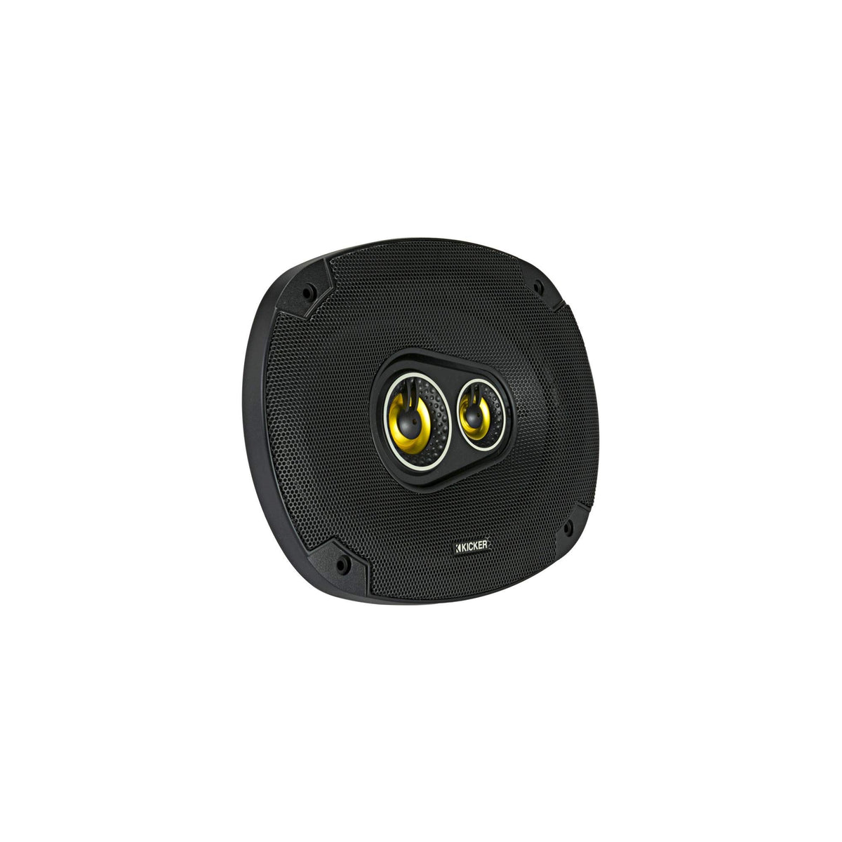 KICKER CS Series all-black finish suits clean installations