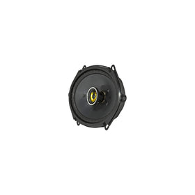KICKER CSC68 installed in dash area demonstrates low-profile fit
