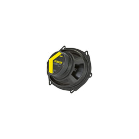 KICKER CSC68 magnet assembly detail emphasizes strong motor for deep lows