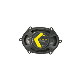 KICKER CSC68 side profile highlights shallow mounting depth for versatile installation