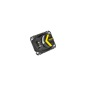 KICKER CSC46 polypropylene cone assembly delivers solid midbass.