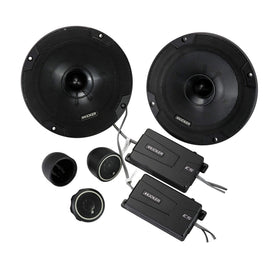 KICKER CSS65 woofer with magnet structure for deep, controlled bass.