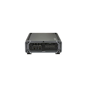 KICKER CX1200.1 subwoofer input link for multi-sub setups.
